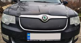Skoda Superb 2009–2015 Winterafdekking voor radiatorrooster (boven, 2008-2013) foto 1