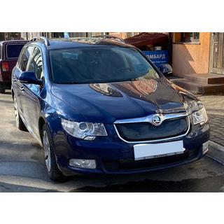 Winterafdekking voor radiatorrooster (boven, 2008-2013) Skoda Superb 2009–2015 foto 4