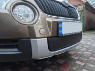 Skoda Yeti 2009–2017 Winterafdekking voor grille (onder, 2009-2013) foto 3