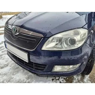 Winterafdekking voor grille (2010+, bovenste) Skoda Roomster 2006–2015 foto 2