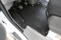 Mercedes Sprinter W906 2006–2018 (2015↗) Rubberen automatten voor interieur (2 stuks, Novline) foto 2