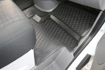 Mercedes Sprinter W906 2006–2018 (2015↗) Rubberen automatten voor interieur (2 stuks, Novline) foto 4