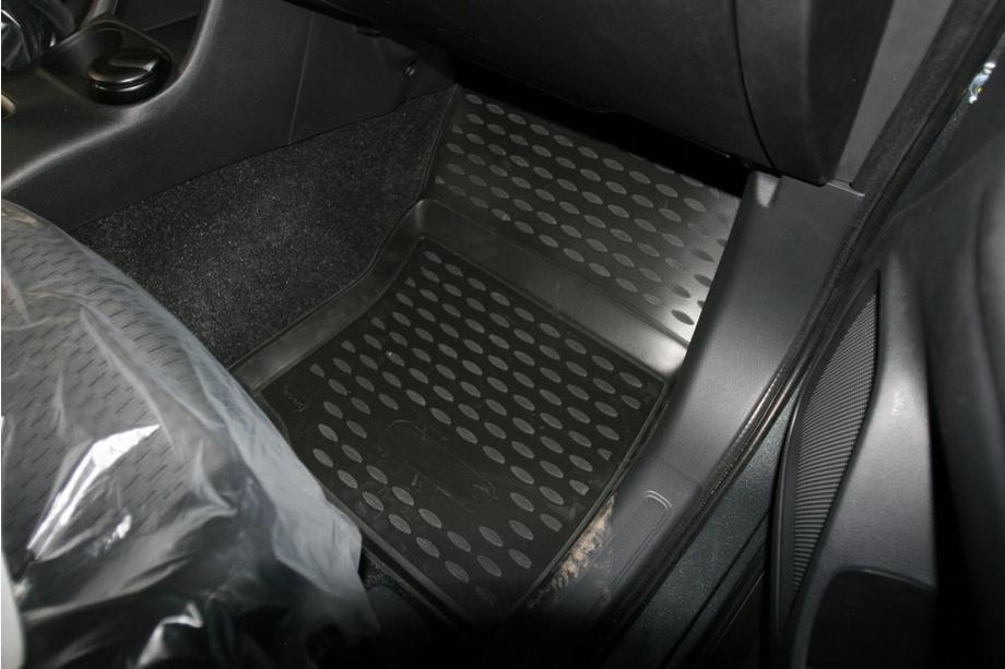 Mitsubishi Outlander 2012–2021 3D rubberen automatten voor het interieur (4 stuks, Novline) 2WD Foto 4