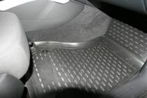 Audi A4 B8 2007–2015 Rubberen vloermatten voor interieur (4 stuks, Novline) automaat foto 4