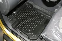 Chery Beat 2009–2015 Rubberen vloermattenset voor interieur (4 stuks, Novline) foto 2