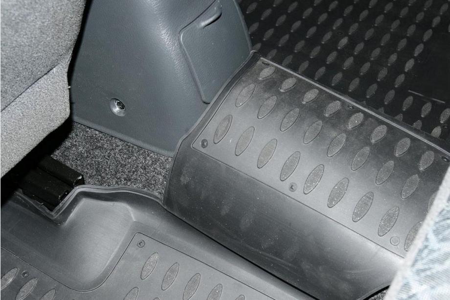 Chevrolet Lanos 1998–2017 Rubberen vloermattenset voor interieur (4 stuks, Novline) Foto 4