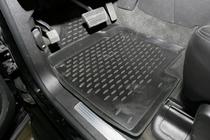 Chevrolet Tahoe 2014–2019 (2007-2015) Rubberen automatten (Капітан) voor het interieur (6 stuks, Novline) foto 2