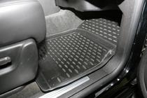 Chevrolet Tahoe 2014–2019 (2007-2015) Rubberen automatten (Капітан) voor het interieur (6 stuks, Novline) foto 4