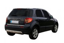 Fiat Sedici 2006–2014 RVS kofferbakrand foto 2