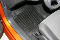 Dodge Caliber 2006–2011 Rubberen vloermattenset voor interieur (4 stuks, Novline) foto 2