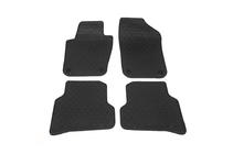 Volkswagen Polo 2010–2017 Rubberen vloermatten HB (set 4 stuks, DOMA) foto 1