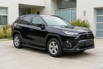 Toyota Rav 4 2019–2025 Allmond Black zijtreden (2 st., aluminium) foto 1