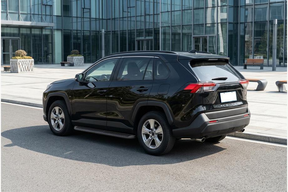 Toyota Rav 4 2019–2025 Side steps Tayga Black (2 stuks, aluminium) Image