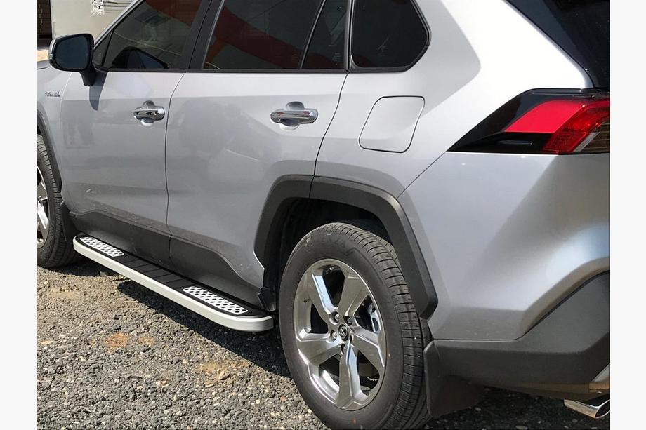 Toyota Rav 4 2019–2025 Tayga V2 side steps (2 stuks, aluminium) Foto 12