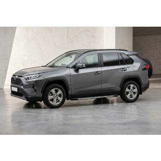 Side steps Bosphore Grey (set van 2, aluminium) Toyota Rav 4 2019–2025 foto 1