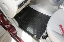 Geely Emgrand EC7 2009– Rubberen vloermattenset voor interieur (4 stuks, Novline) foto 2