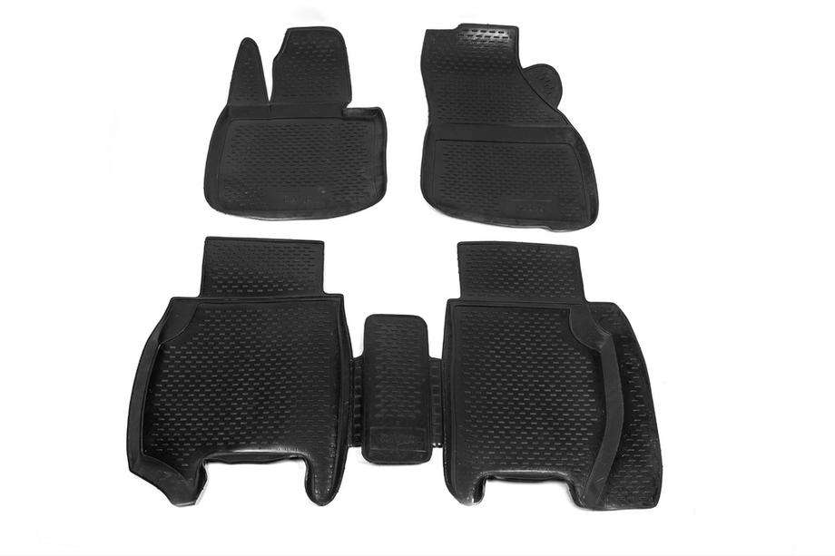 Honda Civic HB 2006–2012 Rubberen vloermatten voor het interieur (4 stuks, origineel) Image