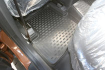 Hyundai Creta 2014–2020 Rubberen vloermattenset voor interieur (4 stuks, Novline) foto 5