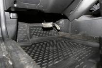 Hyundai Sonata EF 1998–2004 Rubberen vloermattenset voor interieur (4 stuks, Novline) foto 2