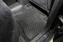Hyundai Sonata EF 1998–2004 Rubberen vloermattenset voor interieur (4 stuks, Novline) foto 3