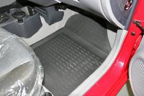 Kia Picanto 2004–2011 Rubberen vloermattenset voor interieur (4 stuks, Novline) foto 4