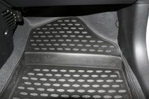 Kia Picanto 2011–2016 Rubberen vloermattenset voor interieur (4 stuks, Novline) foto 4