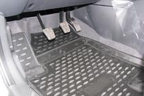 Kia Soul I 2008–2013 Rubberen vloermattenset voor interieur (4 stuks, Novline) foto 2