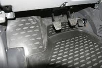 Lada Priora 2007–2018 (2010↗) Rubberen vloermatten voor het interieur (4 stuks, Novline) foto 2