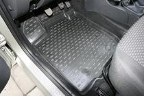 Lada Largus 2012– Rubberen automatten voor interieur (4 stuks, Novline) 5 zitplaatsen foto 2
