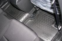 Mazda 3 2009–2013 Rubberen vloermattenset voor interieur (4 stuks, Novline) foto 3