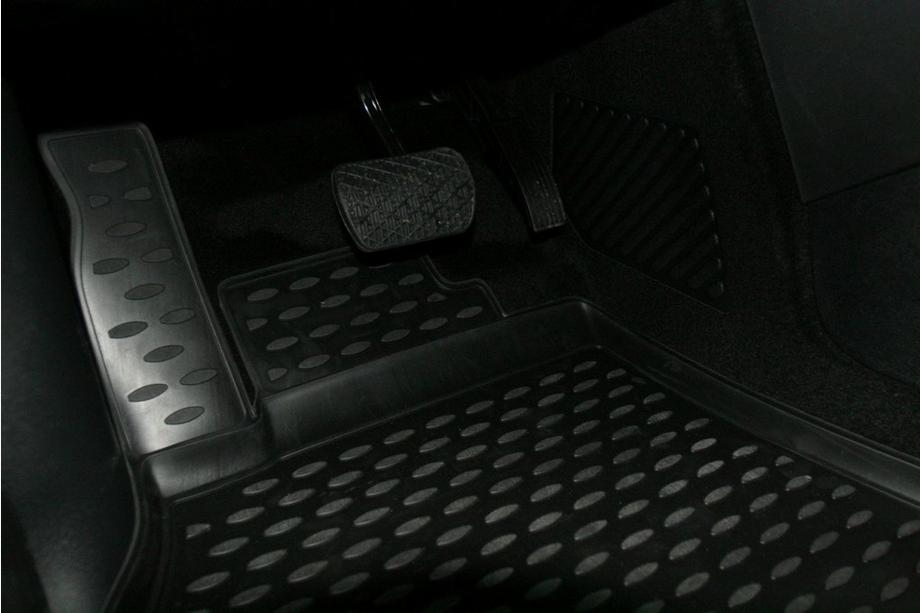 Mercedes B-Klasse W245 2005–2011 Rubberen vloermattenset voor interieur (4 stuks, Novline) Foto 2