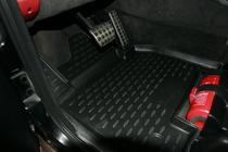 Mercedes G-klasse W463 1990–2018 Rubberen vloermattenset voor interieur (4 stuks, Novline) foto 2