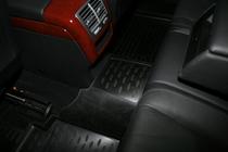 Mercedes S-class W221 2005–2013 Rubberen vloermattenset voor interieur (4 stuks, Novline) foto 5
