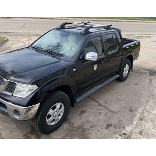 Dakrails met dwarsbalken (2 stuks, chroom) Nissan Navara 2006–2015 foto 1