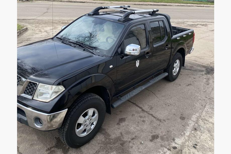 Nissan Navara 2006–2015 Dakrails met dwarsbalken (2 stuks, chroom) Image