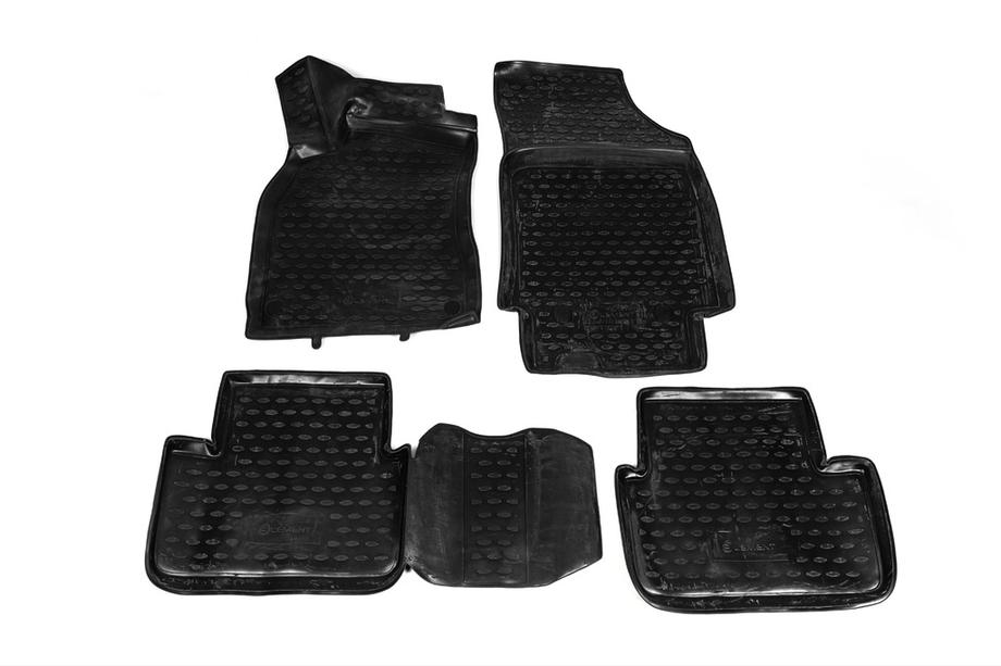Renault Fluence 2009–2016 Rubberen vloermattenset voor interieur (4 stuks, Novline) Foto 2