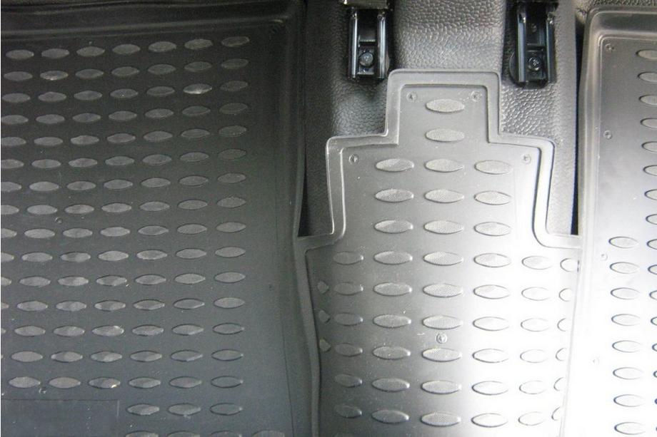Renault Kangoo 1998–2008 Rubberen vloermattenset voor interieur (4 stuks, Novline) Foto 2