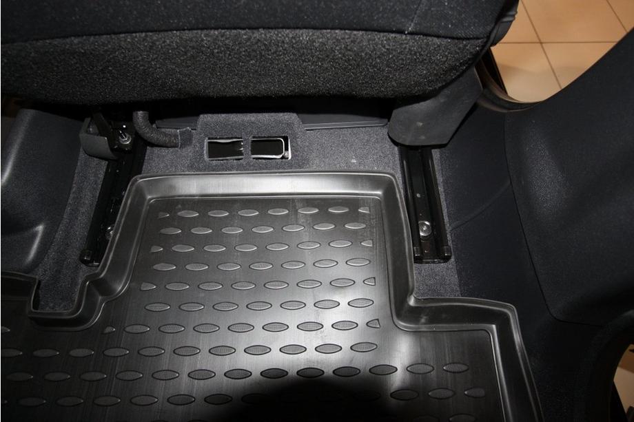 Renault Scenic/Grand 2009–2016 Rubberen vloermatten voor het interieur (3 stuks, Novline) Foto 2