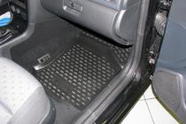 Skoda Octavia I Tour A4 1996–2010 Rubberen vloermattenset voor interieur (4 stuks, Novline) foto 4