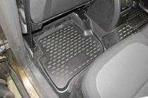 Skoda Yeti 2009–2017 Rubberen vloermattenset voor interieur (4 stuks, Novline) foto 3