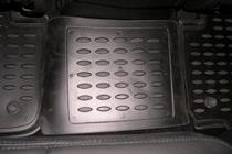 SsangYong Rexton I 2001–2017 Rubberen vloermatten voor het interieur (4 stuks, Novline) Variant 2 foto 5