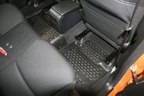 Subaru XV 2011–2017 Rubberen vloermattenset voor interieur (4 stuks, Novline) foto 3
