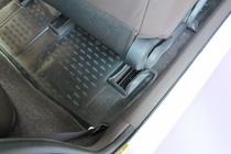 Toyota IQ 2008–2015 Rubberen vloermattenset voor interieur (4 stuks, Novline) foto 3