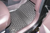 Toyota IQ 2008–2015 Rubberen vloermattenset voor interieur (4 stuks, Novline) foto 4