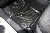 Volkswagen Caddy 2015–2020 Rubberen vloermattenset voor interieur (4 stuks, Novline) foto 3