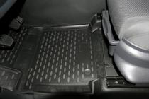 Volkswagen Amarok 2010–2022 Rubberen vloermattenset voor interieur (4 stuks, Novline) foto 2
