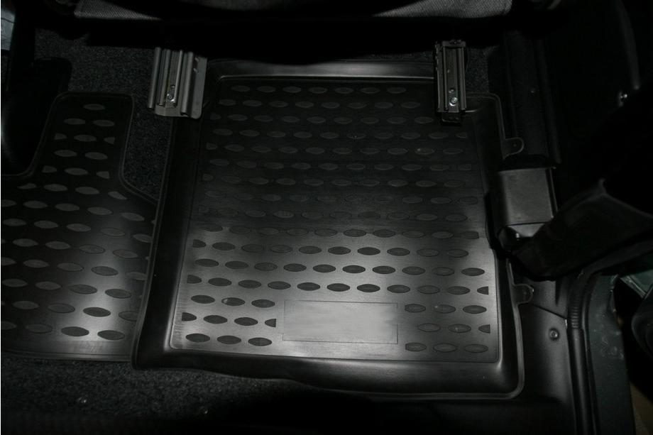 Lada Niva en Urban 1977– (2131) Rubberen automatten voor interieur (4 stuks, Novline) 4x4 5D Foto 3