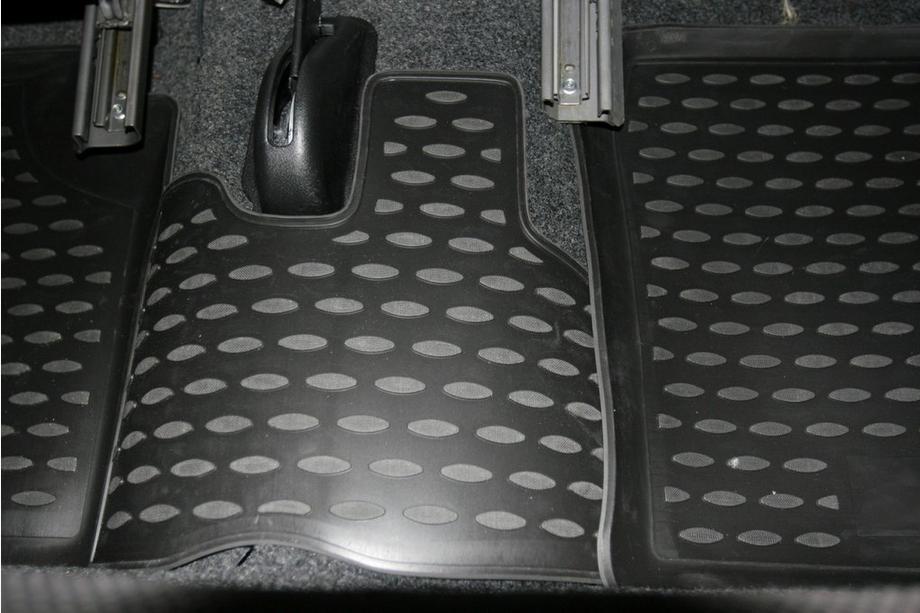 Lada Niva en Urban 1977– (2131) Rubberen automatten voor interieur (4 stuks, Novline) 4x4 5D Foto 4