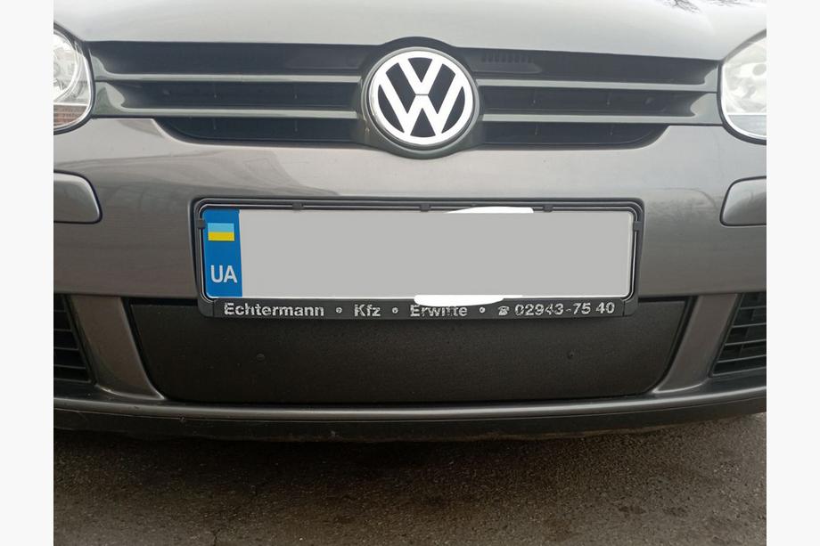 Volkswagen Golf 5 2003–2009 Winterafdekking voor grille (HB) Foto 2