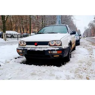 Winterafdekking voor de grille